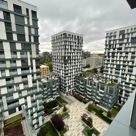 Panorama With Parking Praga
